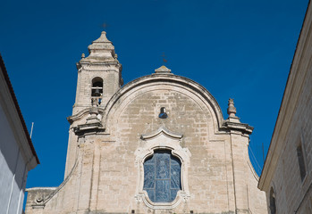 Fototapeta na wymiar Immaculate Conception Church. Adelfia. Apulia.