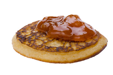 pancake with jam