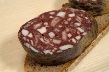 Hausgemachte Blutwurst