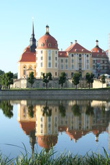 Fototapeta na wymiar A Baroque German Castle - Schloss Moritzburg