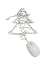 Mouse cable christmas tree
