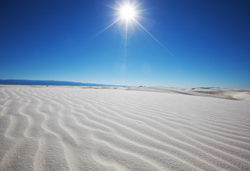 White desert