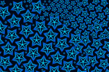 Hintergrund mit Sternen