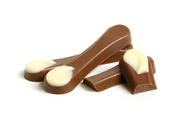 Chocolate pieces