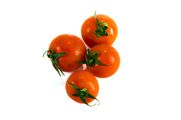 red cherry tomatoes
