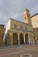 toscana pienza palazzo comunale