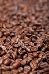 roasted coffee beans background