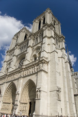 Fototapeta premium Paris,Notre Dame Cathedral