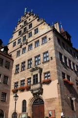 Fototapeta premium Nürnberg, Fembo-Haus