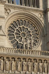 Fototapeta premium Paris,Notre Dame Cathedral