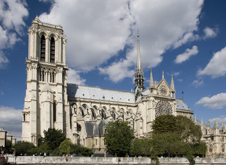 Obraz premium Paris,Notre Dame Cathedral