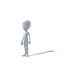 Stehen, gucken, warten