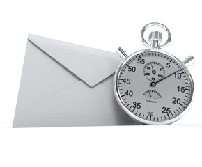 Envelope and chronometer