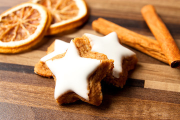 Zimtsterne Zimt Weihnachten Gebäck Sterne