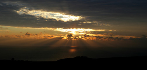 Golden sunset