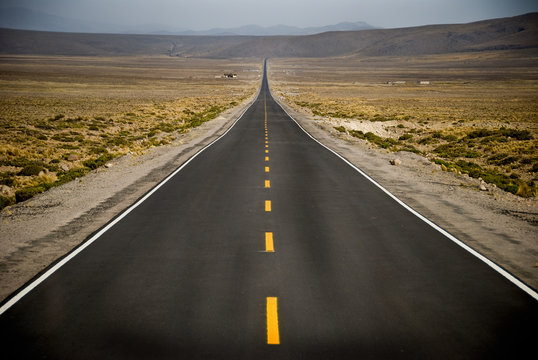 Beautiful, road. Patagonia, Argentina.