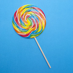 Vibrant Rainbow Lolly Pop