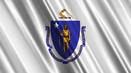 Massachusetts Flag