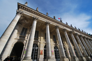 Les colonnes du Grand Th&eacute;&acirc;tre &agrave; Bordeaux