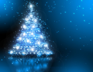 Obraz na płótnie Canvas The best Christmas tree background