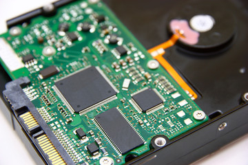 Obraz premium The hard disk (HDD)