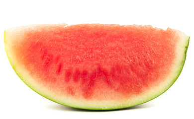 Organic slice of watermelon