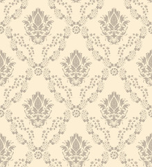 seamless damask pattern
