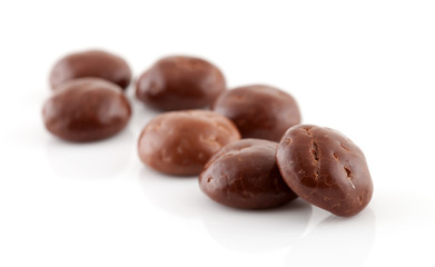 couple of chocolate pepernoten (ginger nuts)