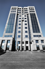 Obraz premium High rise dark concept