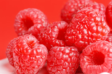 fresh raspberries
