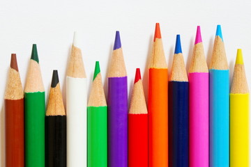 Color pencil tips