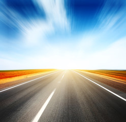 Naklejka premium Road