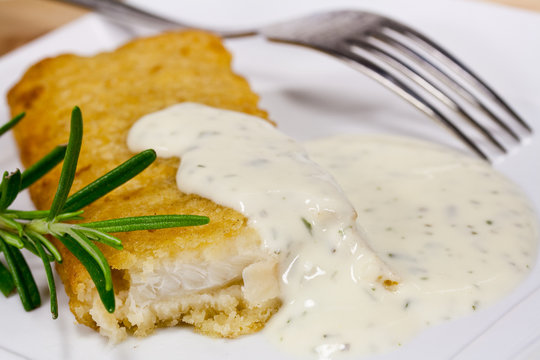 Fischfilet mir Remoulade