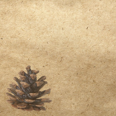 vintage wallpaper background with cone