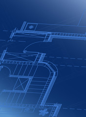 Architectural background. Vector.