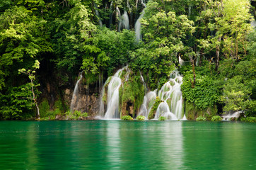 Fototapeta na wymiar Plitvice Lakes National Park