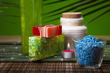 Spa still life with zen