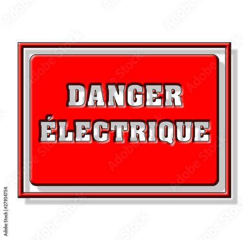 Danger Electrique Logo