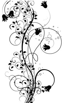 arabesque de tiges