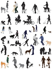 people and their dogs collection - 27939777