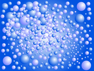 funny bubbles - vector