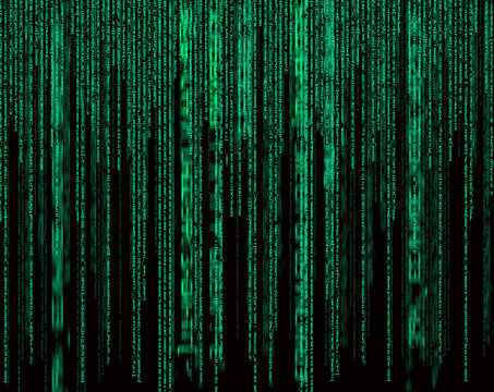 Green Digital Abstract Background