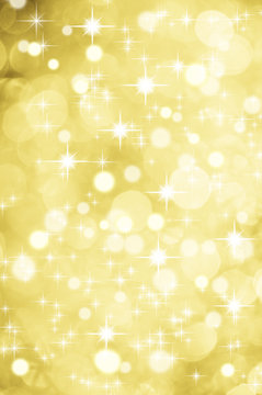 weihnachtlicher Hintergrund Gold Glitzer Sterne
