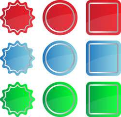 badge icon set