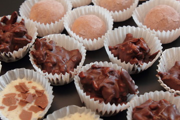 selbst gemachte pralinen