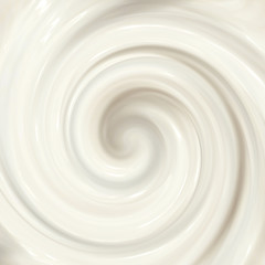 Cream swirl