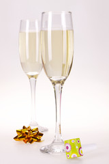 Glass of champagne