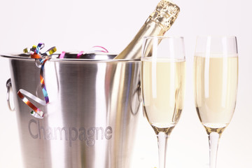Champagne and party!