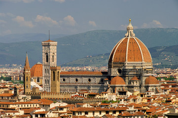 Fototapeta na wymiar Florenz prezent - Florencja katedra 02