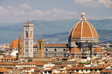 Fototapeta na wymiar Florenz Dom - Florence cathedral 03